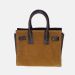 Sac à Main en Daim et Cuir – Camel