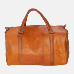 Sac de Voyage Cuir Traditionnel – Marron