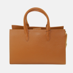 Sac à Main Chic en Cuir Grainé – Camel