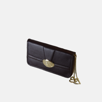 Portefeuille en Cuir Grainé