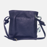 Sac à Bandoulière en Cuir -Autruche