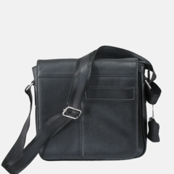 Sacoche Homme en Cuir Noir