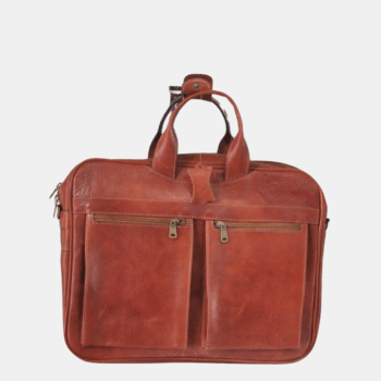 Cartable en Cuir Traditionnel